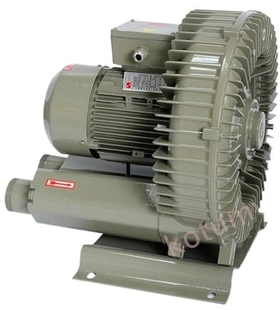 MJINA high pressure vortex fan Ring Blower High Pressure Vortex Air Pump Powerful Blower Centrifugal Fan Vacuum Pump Fish Pond Aerator 1500W/1100W 380V/220V(220V,1100W)
