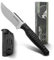 SPITZKANTE Outdoor Messer Survival mit Kydex Scheide, G10 Griff und D2 Stahl Klinge, Robustes Feststehendes Messer Full-Tang Design (E- Silberne Klinge + schwarzer Griff)