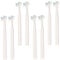 Mipcase 4sets Elegant Double-Head Dog Toothbrush Toothpaste Set for Cat Dog Pet 8pcs*4