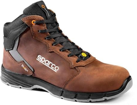 Sparco - Targa-H Paul ESD S3S SR FO - Sicherheitsschuhe für Herren und Damen - rutschfeste und strapazierfähige Arbeitsschuhe - Sicherheitsschuhe für alle Arbeitsbedingungen - EU 38