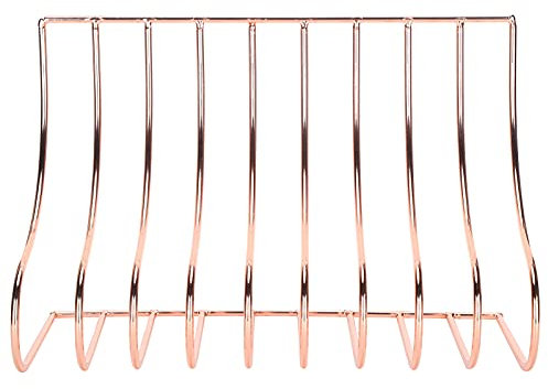 Xolsurg Metal S - Book Stand Stand à la mode organisatrice de bureau Rose Gold