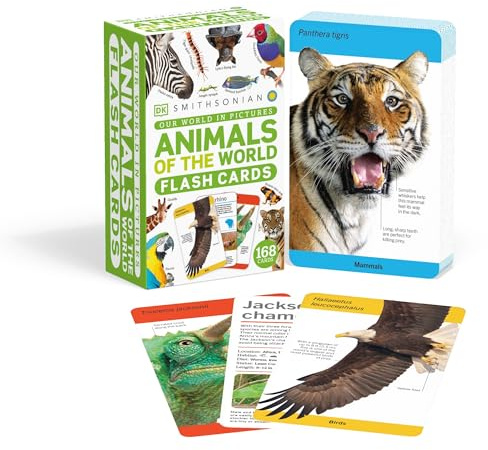 Our World in Pictures Animals of the World Flash Cards (DK Our World in Pictures)