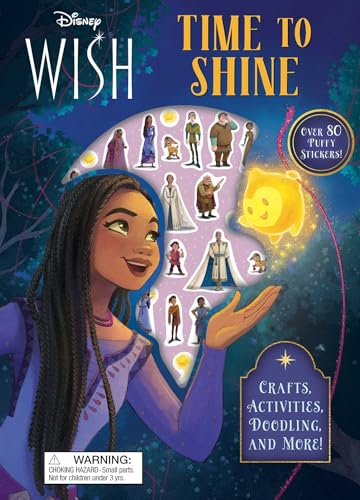 Disney Wish: Time to Shine: Puffy Sticker Book (Puffy Stickers)