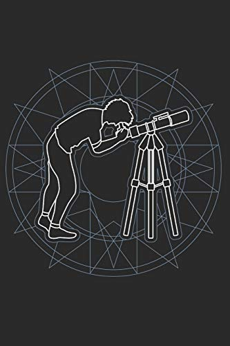 Notizbuch: Astronomie Notizheft A5 liniert I Geschenk für Astronomen I Teleskop Journal I Universum Sterne Planeten Tagebuch