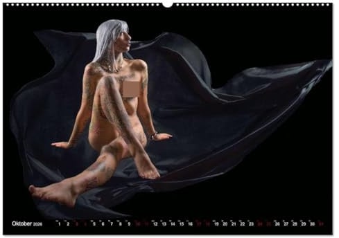 Elegante Intimität (hochwertiger Premium Wandkalender 2026 DIN A2 quer), Kunstdruck in Hochglanz: Von stilvollen bis provokanten Posen: Aktposen mit ... entsprechender Lichtführung (CALVENDO Erotik)