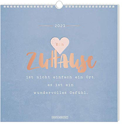 Wandkalender 2021 Zuhause: Wandkalender