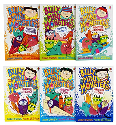 Billy and The Mini Monsters 6-Bücher-Sammelset (Monsters Move House, Monsters in the Dark, Monsters In Go Swimming und mehr)