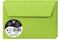 Clairefontaine 5546C - Packung mit 20 Umschläge Pollen, Format C6, 114 x 162mm, 120g, ideal für Korrespondenz und Einladungen, Minzgrün, 1 Pack