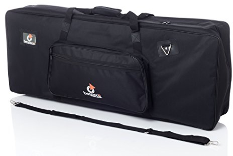 Bespeco BAG461KB Hülle für Keyboards mit 61 Tasten, Schwarz