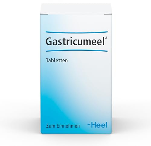 Gastricumeel 50 Stück - Die natürliche Unterstützung bei Magenbeschwerden, Sodbrennen & Verdauungsstörungen – Für ein ausgeglichenes Wohlbefinden | MADE IN GERMANY