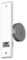 Selve Einlass-Gurtwickler 6 m, verzinkt, Lochabstand 186 mm