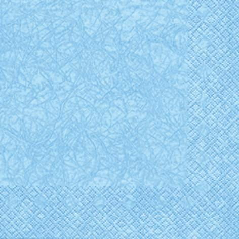20 Servietten Hellblau 33 x 33 cm 3 lagig, Lunch Servietten, Servietten Modern Colours Tissue für den gedeckten Tisch Anlass, Fest, Party, Hochzeit, Taufe, Kommunion, Weihnachten, Ostern