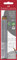 Faber-Castell 117697 - 6 Bleistifte GRIP 2001, Härtegrad: HB, Schaftfarbe: silber