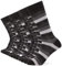 FM London Homme Chaussettes Intelligentes Fm London (Lot de 12) Chaussettes de mollet à motifs respirantes, Noir (rayé), 39-46