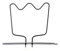 RESISTENZA FORNO 1150W 230V WHIRLPOOL 481925928948 AKL390, AKL391, AKL414, AKP503, AKP504, AKP505, AKP506