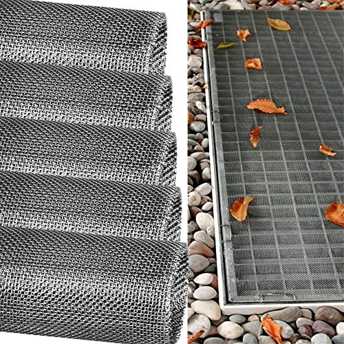 DILUMA | Lichtschachtabdeckung 5er Set 60x120 cm aus Edelstahl | Kellerschachtabdeckung für Zuverlässigen Schutz