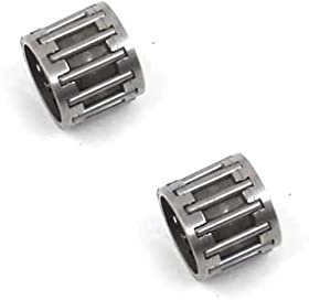 HURI 2x Nadellager Nadelkäfig passend für Husqvarna 340 345 350 351 353 359 346XP 357XP 455 Rancher Motorsäge Kettenrad Ersetzen 503 25 52 01