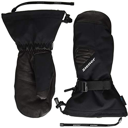 Ziener Erwachsene GOFRIEDO AS AW MITTEN glove ski alpine Ski-Handschuhe / Wintersport | wasserdicht, atmungsaktiv, black, 8