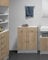 Symbiosis Combi Mobile basso, bianco e rovere naturale 60x29,6x81,5 cm