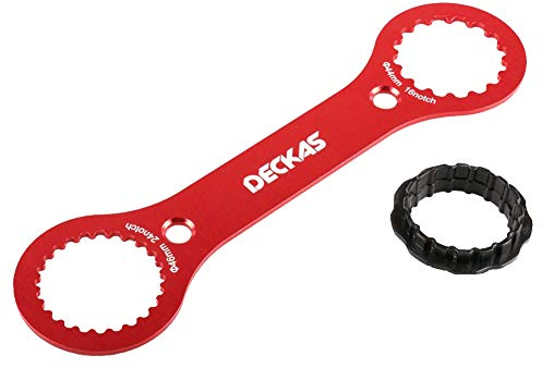 Deckas Fahrrad-Multifunktions-BB-Schlüssel, Tretlager-Werkzeug