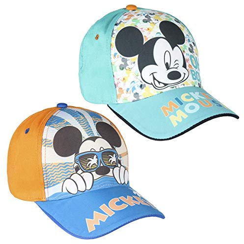 OFITURIA Cerdá 2200005307 Mickey Cap, Orange, 51 Unisex Children