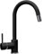 Miscelatore monocomando PUNTOBPEX UG 70 NERO MATT con doccetta estraibile (UG 70 NERO MATT)