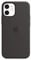 Apple Silikon Case mit MagSafe (für iPhone 12 Mini) - Schwarz - 5.4 Zoll