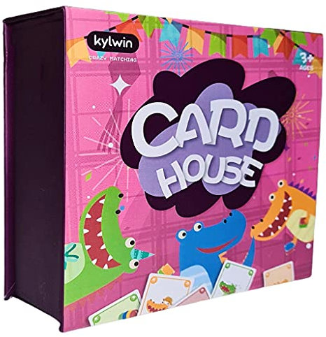 Dinosaur Cards Game for Kids Age 6 years Plus Family & Friends Party Games for 2-5 players Birthday Gift for Boys, Girls