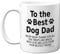 Stuff4 Best Dog Dad Gifts - Fathers Day Gift from Dog Mug, Funny Coffee Mug Cup, Woof Thanks, Gifts for Men, Christmas, Birthday Present, 11oz Ceramic Dishwasher Microwave Safe Tea - Made in UK