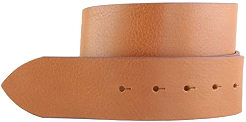 BELTINGER Gürtel aus Vollrindleder ohne Schnalle 5 cm | Ledergürtel für Damen Herren 50mm | Breiter Jeans-Gürtel aus Leder