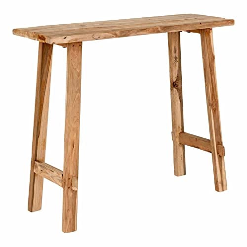 House Nordic Konsolentisch GIRONA Teak 80x36 cm Tisch Ablagetisch Bank