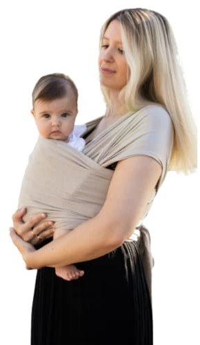 Amarsupiel | Amarsupiel BAMBOO Babytragetuch | Einfach zu bedienende elastische Babytrage | OEKOTEX Bambuszertifikat | Made in Germany
