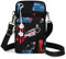 Aucuu Handytasche zum Umhängen Damen，Nylon Kleine Umhängetasche mit Kopfhörer Eingang，Mini Crossbody Schultertasche Handytasche，Handy Schultertasche ür Handy unter 7 Zoll