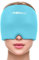 iTHERAU Migraine Relief Cap, Soothing Headache Hat, Gel Ice Pack Head Wrap with Hot and Cold Therapy, Headache Relief Cap for Sinus, Puffy Eyes, Tension and Stress Relief Blue