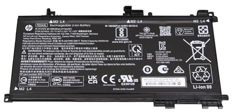 905277-855 Original HP Batterie 63,3Wh 15.4V pour Omen 15-ax000/100/200, Omen 15t-ax000