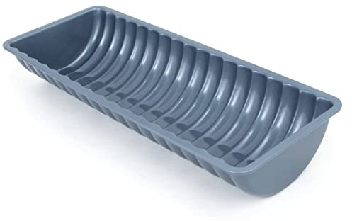 Quniao Loaf Pan 4.75 X 12.25 X 2inch Non-stick Carbon Steel Almond Cake Pan Loaf Bread Pan Bread Pan