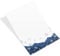 Logbuch-Verlag 100 Blatt modernes Weihnachtsbriefpapier - Briefpapier Weihnachten DIN A4 blau weiß Motivpapier Weihnachtsgrüße Kunden Mitarbeiter
