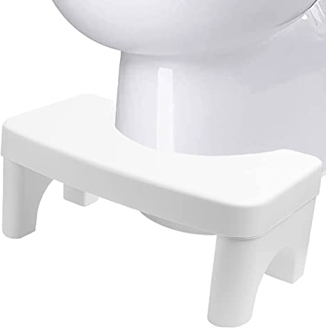 WDOPEN WC-Hocker, abnehmbarer Toiletten-Töpfchen-Tritthocker, zusammenklappbar, hockend, 17,8 cm hoch, sicher, gesünder, einfaches Design