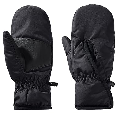 Jack Wolfskin Unisex Kinder Easy Entry Mitten K Handschuh, Black, 104