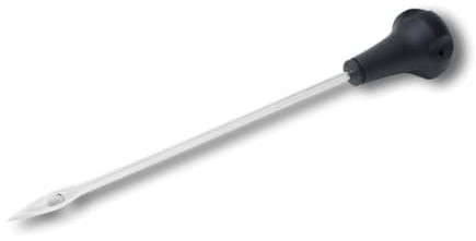 Specknadel Anstrippnadel Schinkennadel versch.Längen 6,5mm stark rostfrei Länge 20 cm