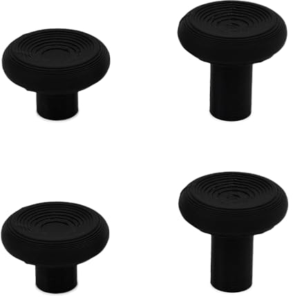 BeisDirect 2 Paar modifizierte Wippkappen für Lenovo Legion Go Game Handle Controller Ersatz Bunte Rocker Joystick Shell Rocker Cover Thumb Stick Grips Thumbsticks Caps Cover (schwarz)