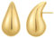 Rajputana Dupes Ohrringe Klein Drop Earrings Small Mini Chunky Gold Earrings for Women Teardrop Tropfen Ohrringe Statement Schmuck