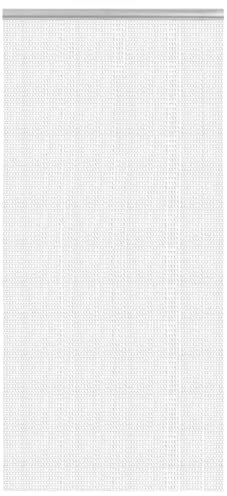 Moustiquaire de porte à chaîne 100x226 cm aluminium