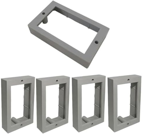 Yominerr 1/2inch Single Gang Outlet Box Extender-Electrical Box Extender Solution for Electrical Outlet Box Switches & Outlets