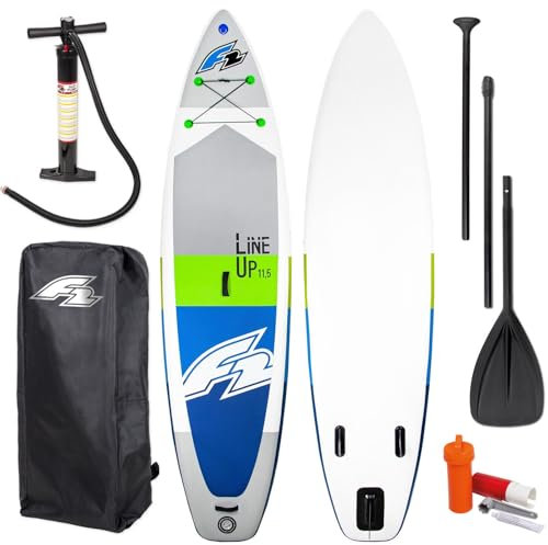 F2 Stand Up Paddling Board Line Up SUP B-Ware 11,5 Grün 2024