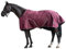 HKM - Outdoor Pferdedecke mit Fleece in weinrot; wasserdichte, Passgenaue & hochwertig verarbeitete Pferde Regendecke, 200 gr Füllung, 115 cm