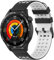 SITAFU Bracelet Compatible pour Samsung Galaxy Watch 3 45mm/46mm/Huawei GT 2 46mm, 22mm Souple Silicone Bracelets Sport Remplacement pour Samsung Gear S3 Frontier Compatible pour Hommes Femmes