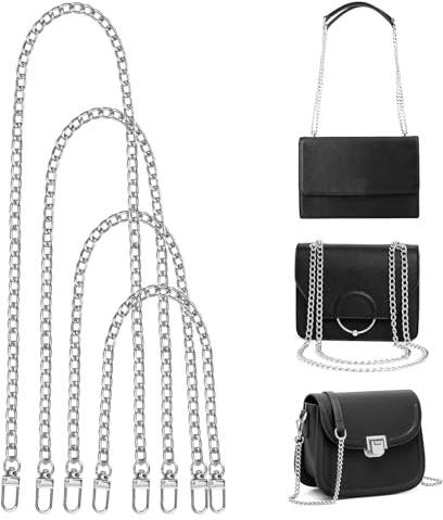 4 Piezas 30/60/100/120cm Cadena para Bolso Set