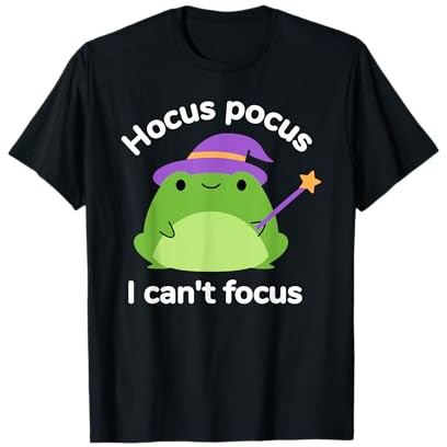 Humor ADHS Hyperaktivitätsstörung Hocus Pocus I Cant Focus T-Shirt
