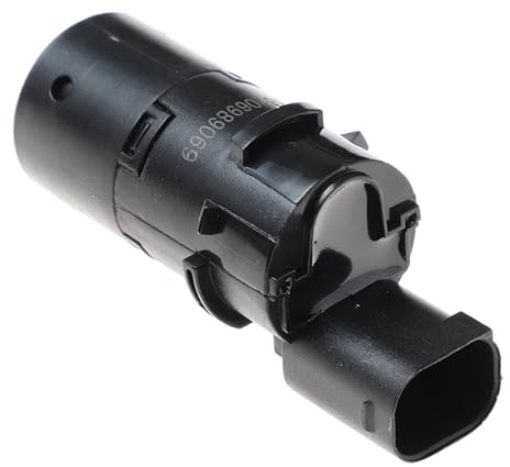 Fahrzeug-Parksensor PDC Parkplatz Sensor 66206989069 für BMW E39 E46 E53 E60 E61 E63 E64 E65 E66 E83 X3 X5 ersetzen(1 pc Black)